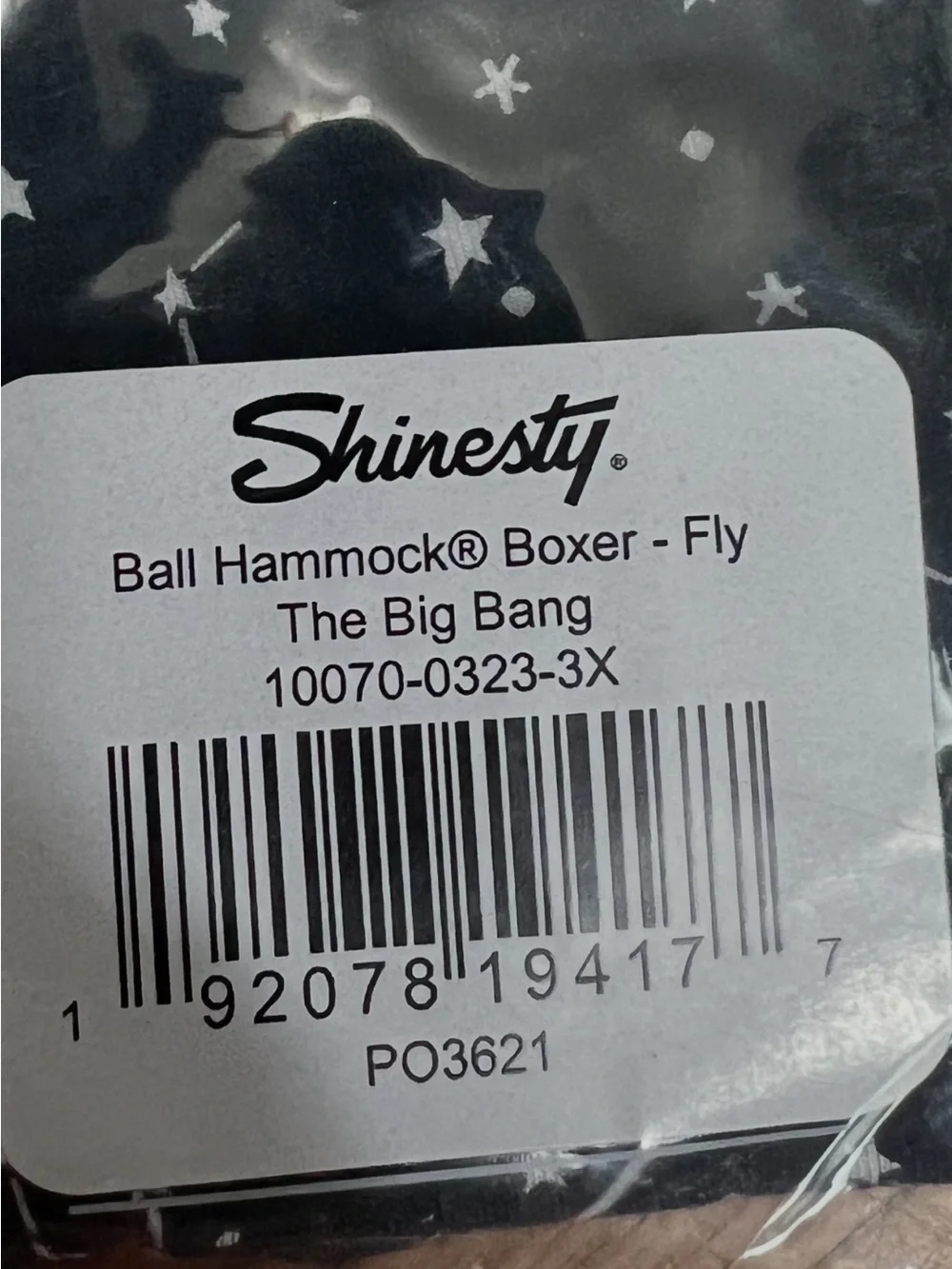 Shinesty Ball Hammock Boxer Briefs 3XL NWT The Big Bang